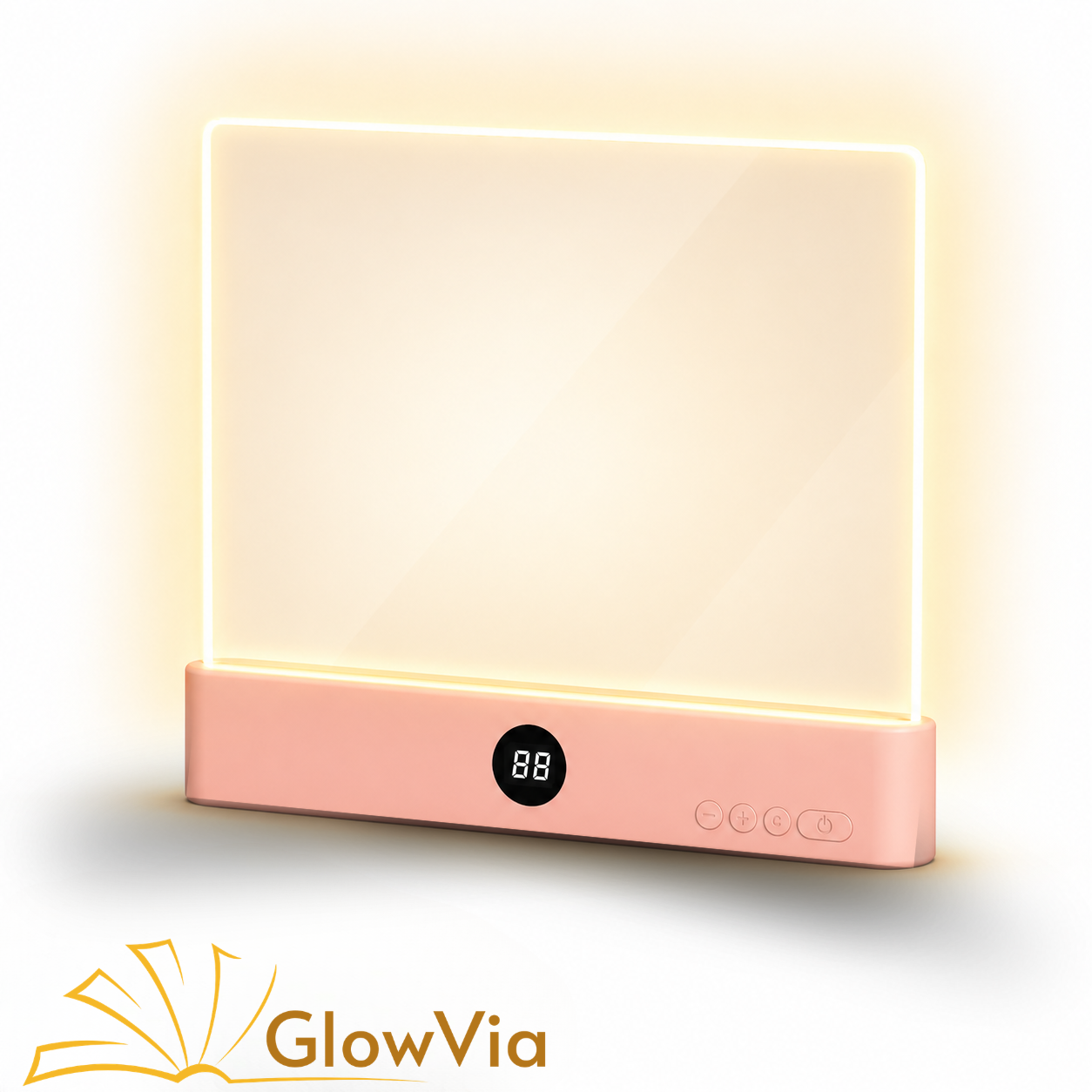 GlowVia lamp - LED flat panel book light